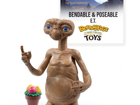 (Falta maceta) Figura BendyFigs E.T. l Extraterrestre Universal, ET Embalaje Deteriorado Online