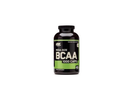 Optimum Nutrition Bcaa 1000 400 Cápsulas para el Fortalecimiento Muscular Embalaje Deteriorado (Cad: 31 12 2025) For Sale